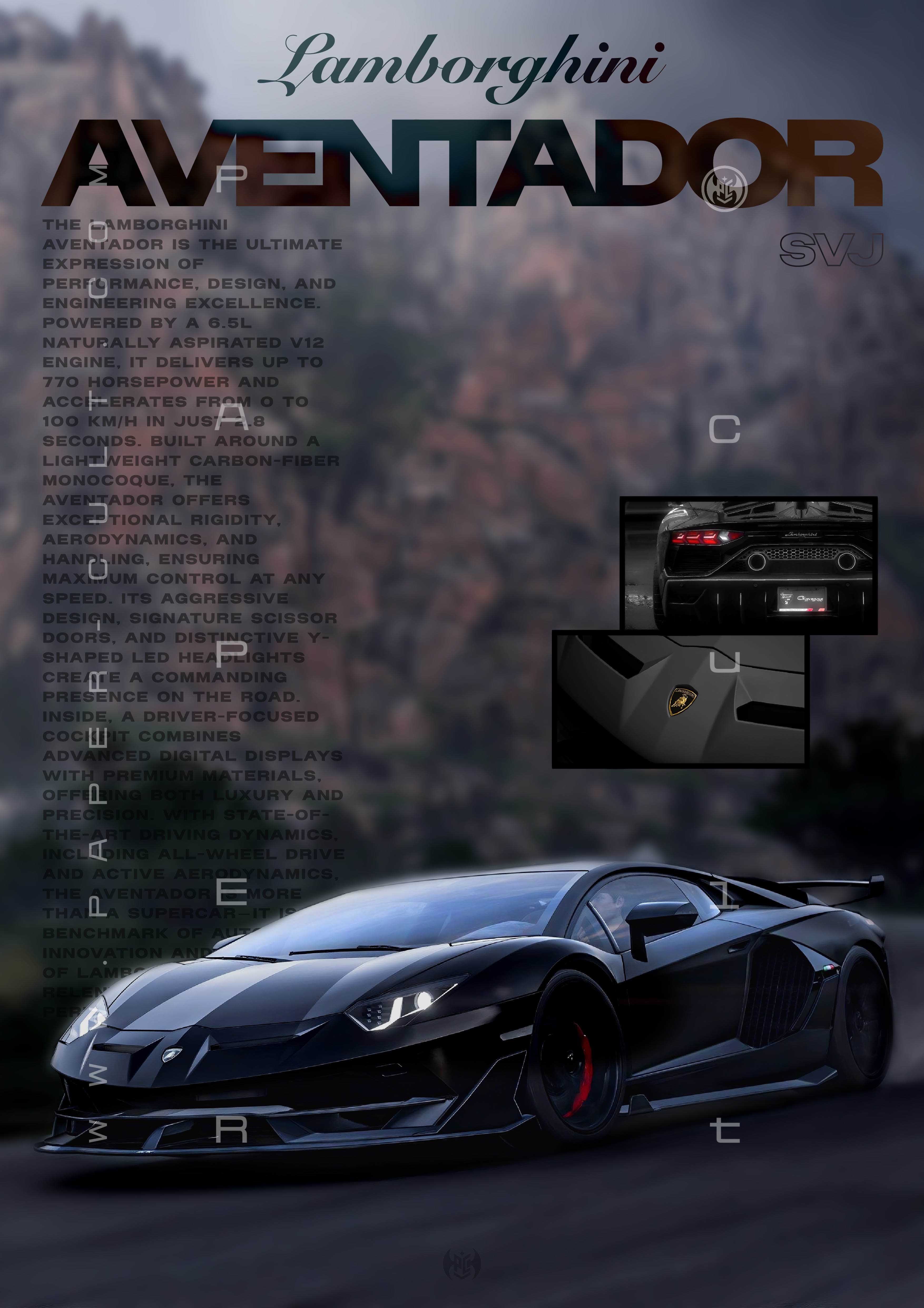 Lamborghini Aventador SVJ