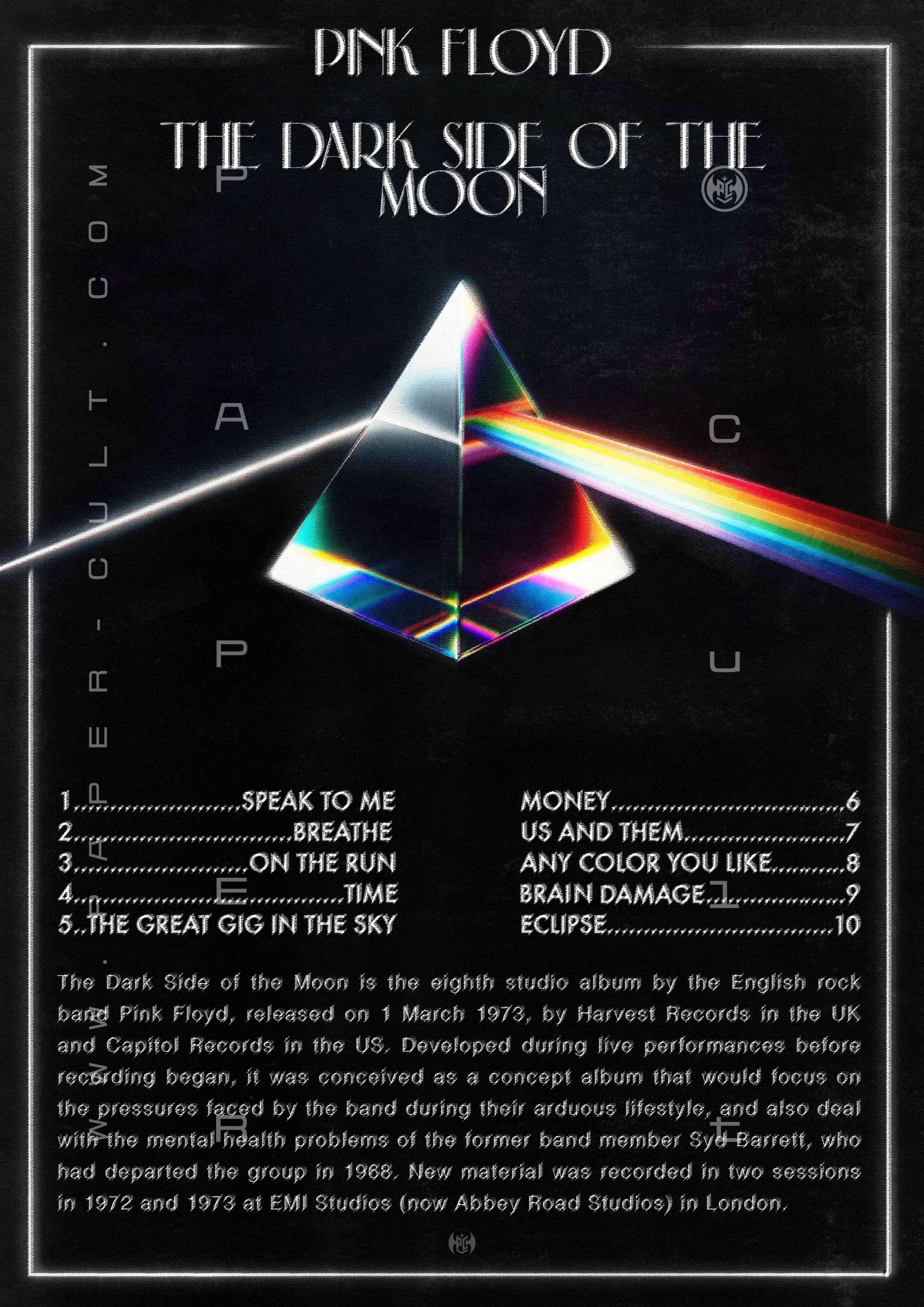 The Dark Side of the Moon – Pink Floyd